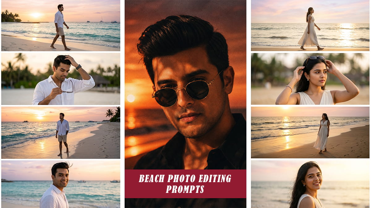 Best Beach AI Photo Editing Prompts for ChatGPT