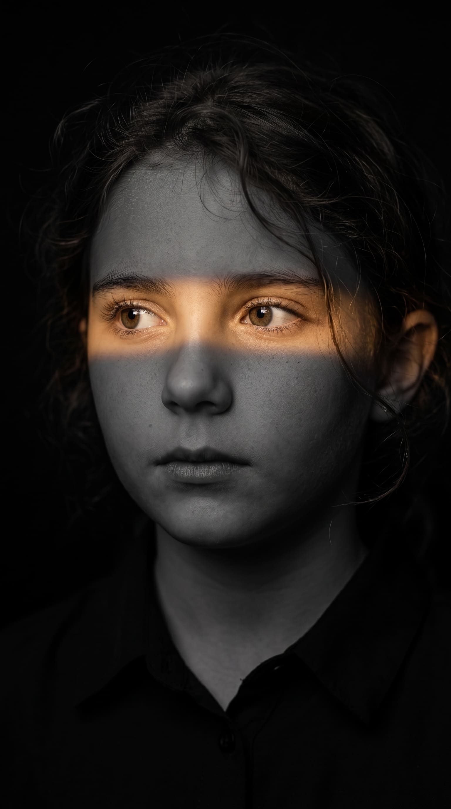 Black Gold Cinematic Portrait ChatGPT Prompt