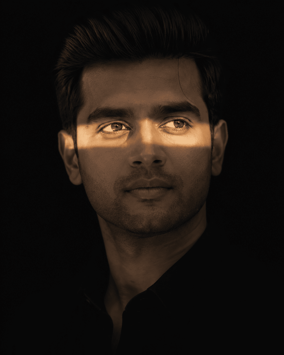 Black Gold Cinematic Portrait ChatGPT Prompt