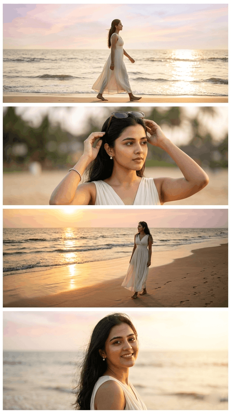 Viral Beach AI Photo Editing Prompt for ChatGPT Luxury Travel Photoshoot